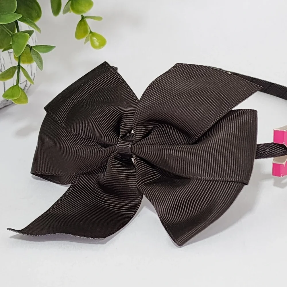 Goody Girls Headband Dark Brown Bow - 1 Pc - Brand new
